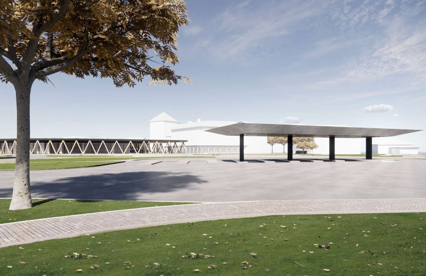 15arch - Progetti - Pensilina autocorriere 