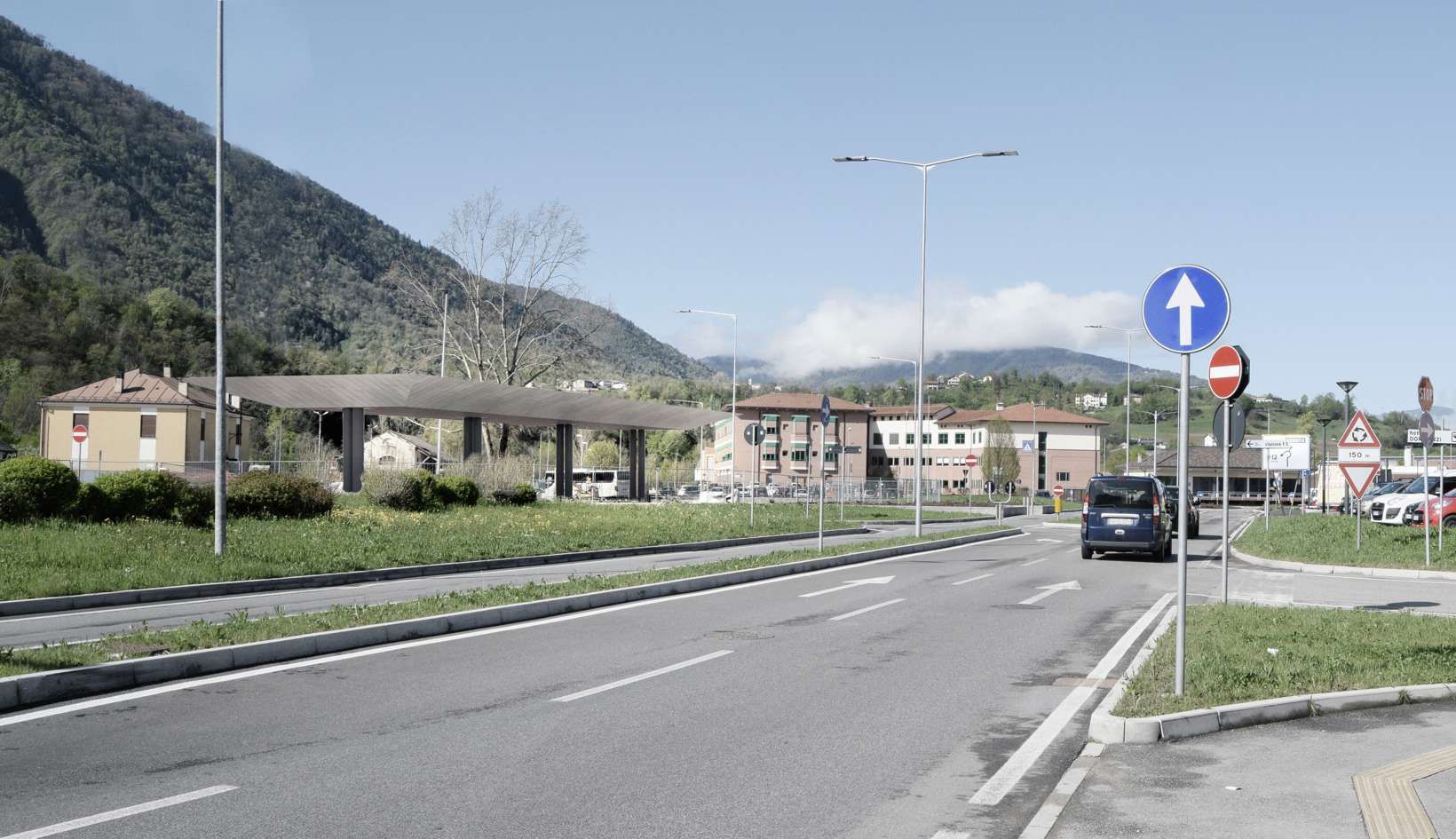 15arch - Progetti - Pensilina autocorriere 